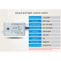 220V Voice Sensor Switch Indoor Intelligent Auto On Off Lights Switch Detector. 