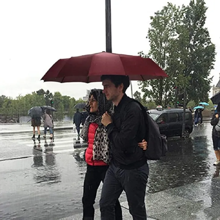 12%20Ribs%20Folding%20Umbrella%20Windproof%20Compact%20Travel,Auto%20Open/Close%20Large%20Rain%20Umbrellas%20W/Polyester%20Coating,%20Ergonomic%20Handle%20FRE%20-%20Image%205
