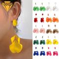 Fashionable Rose Petal Jewelry Exquisite Rose Flower Petal Drop Earrings Stylish Dangle Studs for Women Perfect Jewelry Gift Bohemian Petal Design Earrings. 