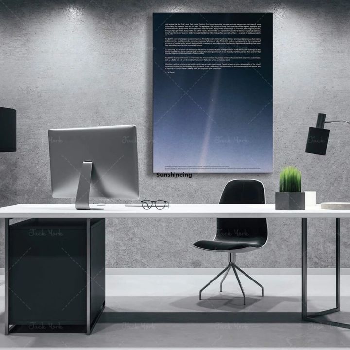 Carl S. Sagan (Pale Blue Dot, Voyager No. 1 (2020 Revised Edition) with Carl S. Sagan) Quotes — Poster