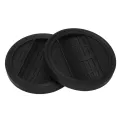 Furniture Castor Cups 4 PCS, Rubber Feet Pads Non Slip Furniture Coasters for Chair Leg Floor Protectors Bed Sofa Wheel. 
