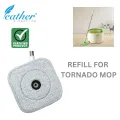 MICROFIBER REFILL PAD FOR TORNADO MOP. 