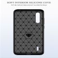 Leweisi Carbon Fiber Bumper Phone Case For Xiaomi CC9 / A3 Lite / Mi 9 Lite Back Cover Coque Shockproof Protective. 