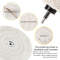 Aluminum Wheel Polishing Kit for Drill Buffing Wheel for Car Motorcycle Wheel Rim Manifold Polishing for Wood 14PCS. 