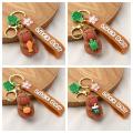 Unique Silicone Alloy Keychain Non-Toxic Capybara Keychain Frosted Adorable Cartoon Jewelry Pendant for Birthday Special Occasion. 
