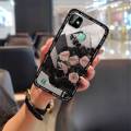TPU Protective Phone Case For infinix X612/Smart HD 2021 Back Cover Oil Painting flower Waterproof Cute Phone Pouch. 