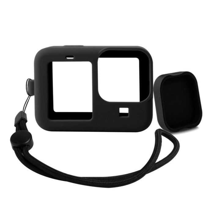 Silicone Protective Rubber Case with Lens Cap For Gopro 11/10/9