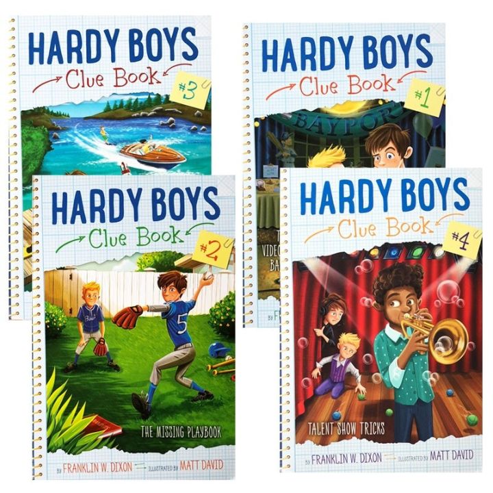 Hardy%20Boys%20Clue%20Book%20Collection%20Books%201-4%20(Boxed%20Set):%20The%20Video%20Game%20Bandit;%20The%20Missing%20Playbook;%20Water-Ski%20Wipeout;%20Talent%20Show%20Tricks%EF%BC%8C%20Franklin%20W.%20Dixon%20-%20Image%202