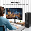 UGREEN 30724 USB Audio Adapter External Stereo Sound Card with 3.5mm Headphone Adapter. 