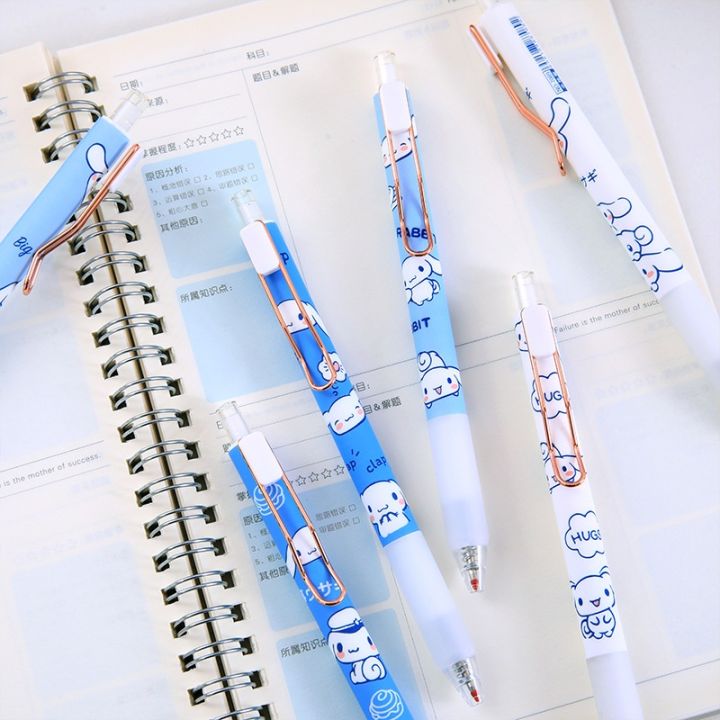 Kawaii%20Cute%20Press%20Pen%20Cartoon%20Blue%20Big-Eared%20Dog%200.5mm%20Black%20Ink%20Gel%20Pens%20Pens%20Student%20Writting%20Stationery%20Office%20School%20Supplies%20-%20Image%204