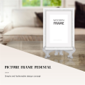 Transparent 7" Display Easel Stand Plate Bowl Picture Frame. 