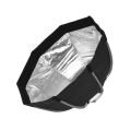 TRIOPO 55cm Foldable 8-Pole Octagon Softbox with Soft Cloth Carrying Bag Bowens Mount for Studio Strobe Flash Light-m. 