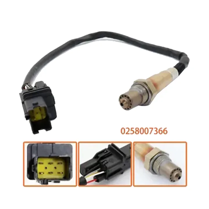 Kqueebee%202X%20Car%20LSU4.2%20Wide%20Band%20O2%20Sensor%200258007366%2030-4100%20for%20AEM%2030-2001%20UEGO%20Wideband%20Air%20Fuel%20Ratio%20Gauge%20Sensor%20-%20Image%204