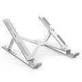 Foldable Aluminum Laptop Stand Adjustable Ergonomic Desktop Holder for 11-17 inch Laptops. 