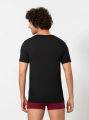Huskies Men’s Luxury Modal Crew Neck T-Shirt – Ultra Soft, Breathable & Stretch Comfort Wear. 