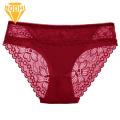 Seamless Lace Briefs Lace Seamless Women's Panties Breathable Anti-septic Underwear Briefs for Thin Underpants. 