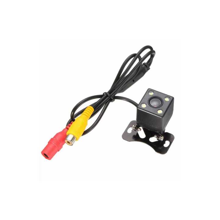 Car Reverse Cam with 4 LED lights for cars, vans with guidelines | Daraz.lk