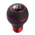 【0504qicheneisijian13342】 5 Shifter Knob Transmission Car Gear Shift Knobs Styling Accessories. 
