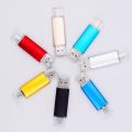 Orange Color】 Smart Phone USB Flash Drive Metal Pen Drive 64gb Pendrive 8gb 32gb OTG External Storage Usb Memory Stick Flash Drive. 
