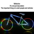 Bicycle Strips Cycling Bike Stickers Reflective Tape Fluorescent MTB Bike MTB Tapes for Bicycle Helmet Motorcycle Scooter 1cm*8m. 