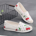 Old Beijing Cloth Shoes Women Summer Autumn New Style Slip-on Lazy Non-Slip Soft Bottom Fisherman Canvas Shoes Korean Style All-Matching Women's Shoes. 