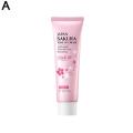 LAIKOU Japan Sakura Essence Cream Cherry Blossom Facial Cream Moisturizing Shrink Pores Cosmetics Collagen Skin Care. 