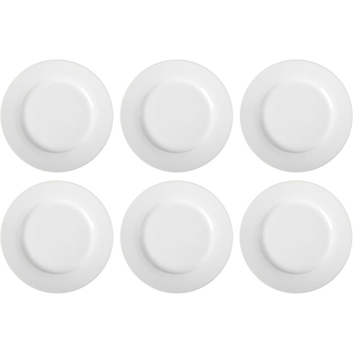 10.5%20inches%20,6%20PCS%20Ceramic%20White%20Plates%20Basics%206%20pieces%20of%20White%20Dinner%20Plate%20Set%20-%20Image%206