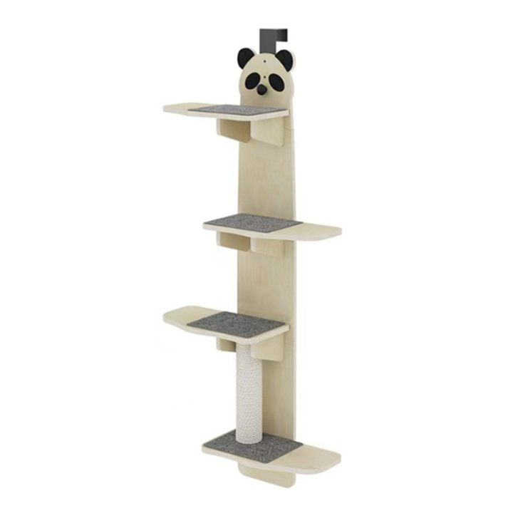Deben Racks Cat 4-Levels Door Hanging Cat Climber Door for Indoor Cats Grab the Board ...