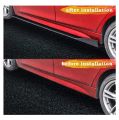 Universal Car Side Skirt Extension Rocker Panel Body Kit Lip Splitters 6pcs. 