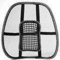 umbar Mesh Back Brace Support Office Home Car Seat Chair Ventilate Cool Cushion Pad with Massage | Breathable, Massage Beads for Ultimate Comfort, Lumbar Support, Back Support with Wooden Beads Provide Massage Feature, Breathable Back Support Cushion. 