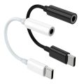 Type-C to 3.5mm Jack Earphones Cable USB C to 3.5 Headphone Audio Adapter for Huawei Xiaomi Redmi Realme Vivo OPPO Mobile Phone. 