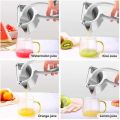 Manual Juice Squeezer Portable Aluminum Alloy Hand Pressure Juicer  Orange Lemon Sugar Cane Juice Kitchen Fruit Tool. 