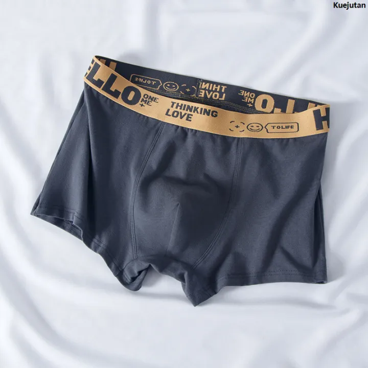 KuejutanOriginal%20Fashion%20Nova%20Ready%20Stock%20Mens%20Underwear%20Cotton%20Trend%20Hello%20Breathable%20Spender%20Lelaki%20Large%20Size%20Boxer%20Briefs%20for%20Men%20-%20Image%202