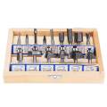 Router Bits Set 1/4'' 1/2'' Shank Hand Tools DIY Trim Trimming Machine Milling Cutter Tool. 