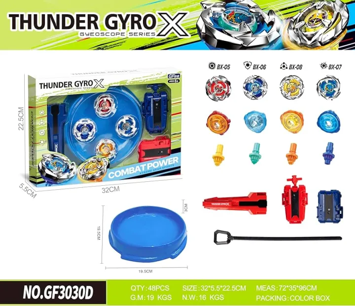 Thunder GyroX Spinning Top | Daraz.lk
