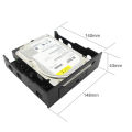 Hard Drive Mounting Bracket-1 x 3.5 inch to 5.25 inch Drive Bay Computer Case Mounting Bracket
1 pack x screws-Black. 