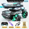 2.4G RC Car Toy Children Water Bomb Tank Gesture Sensing Cool Lighting Dynamic Dound Remote Controlled Car Toys Gift. 