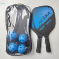Set Rackets Carry Bag with 4 Balls Lightweight for Indoor. 