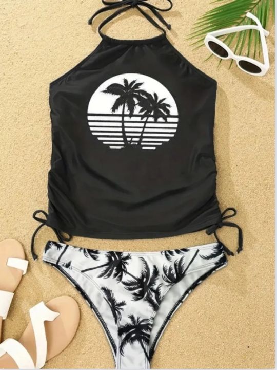 Backless%20beach%20swim%20belt%20halterneck%20swimsuit%20for%20women%20inis%20summer%20clothes%20Biqu2024%20swimming%20season%20solid%20color%20printed%20split%20swimsuit%20suit%20series%20-%20Image%205