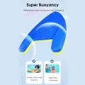 Outtobe Float Kickboard A Shape EVA Swimming Board Floating Plate Back Pool Training Safety Aid Tools For Ad ult & Chi ld Training Learn Swimming Floating Plate For Child ren Safe Summer Water Floating Plate. 