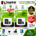 Kingston Original 64GB 128GB 256GB A1 Micro SD Memory Card 150MB/s Class 10. 