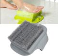 Lazy Foot Scrubbing Brush, Shower Foot Scrubber Mat with Nonslip Suction Cups Shower Foot Cleaner Feet Cleaner Washer Brush Foot Dead Skin Callus Remover Foot Massager Mat for Men and Women. 