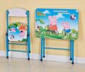 Table for Kids STUDY TABLE |Relaxdays Folding Children's Furniture Set, Metal Folding Chair & Table, Princess Motif, Space-Saving Foldable |LMH395LKG |eMALL. 
