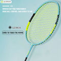 ALP Gemini T800 Carbon Fiber Badminton Racket Set (4U/G5) - Pre-Strung 22-24LBS, Installed Pro Grip | Beginner-Friendly & Student Rackets | Original Design. 