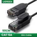 UGREEN Cat 6 A Ethernet Cable Slim Network Cable 4 Twisted Pair Patch Cord Internet UTP FTP Cat6 a Lan Cable Ethernet RJ45. 