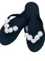 Daisy Flowers Ladies Slippers /Flip Flops. 