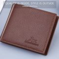 Business Simple Driver License Coins Purse ID Card Holder Leather Money Case Foldable Wallet Men Wallet Slim Billfold. 