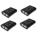 4X IT-Well USB Printer Sharing Device, 2 in 1 Out Printer Sharing Device, Black. 