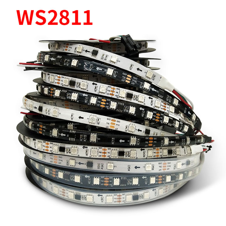Ws2812b%20Ws2815%20Ws2811%20Rgb%20Led%20Strips%20Individually%20Addressable%20Pixels%20Smd5050%20Tv%20Tape%20Ip30/65/67%20Dc5v%20Dc12v%20Room%20Led%20Strip%20-%20Image%203