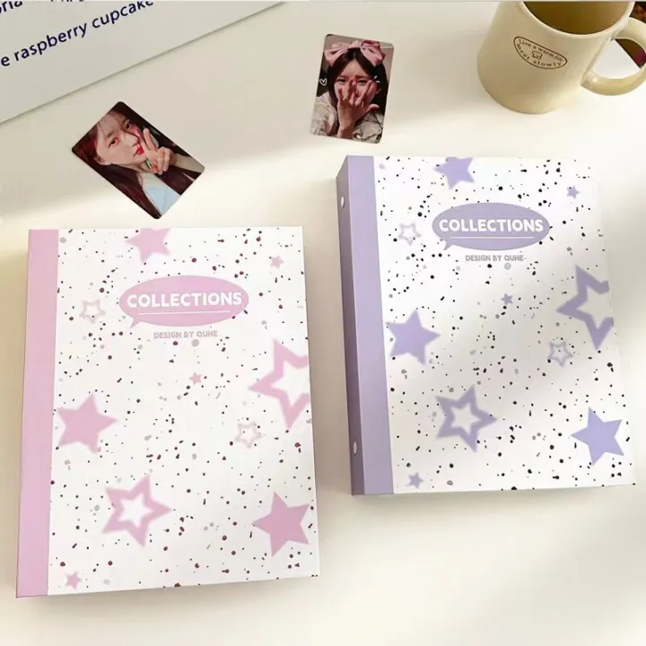 Kawaii%20star%20Series%20New%20style%20Binder%20A5%20Kpop%20photocard%20holder%20Collect%20Book%20Idol%20Photo%20Card%20Storage%20book%20Album%20School%20Stationery%20-%20Image%202